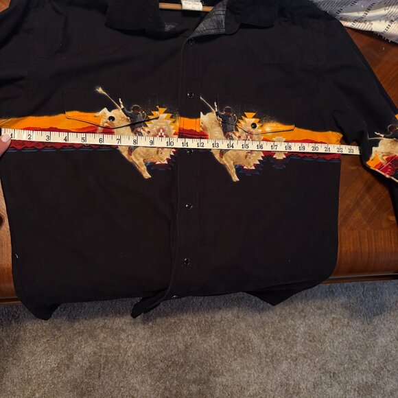 Vintage Wrangler Pearl Button Down - Picture 3 of 4